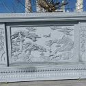 常州 芝麻白大型照壁，屏风，影壁