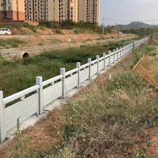 常州 白麻河道栏杆效果展示图