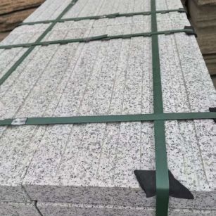 常州 白麻花岗岩直行盲道石，盲条，地铺石