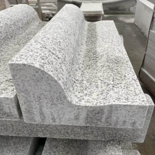 常州 白麻花岗岩S型路沿石，路侧石，马路牙子等