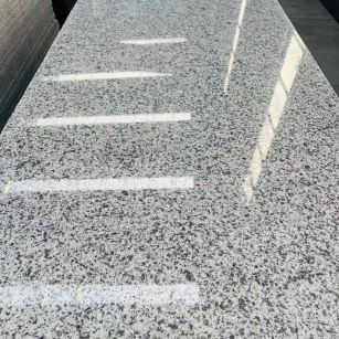 常州 白麻花岗岩光面毛板