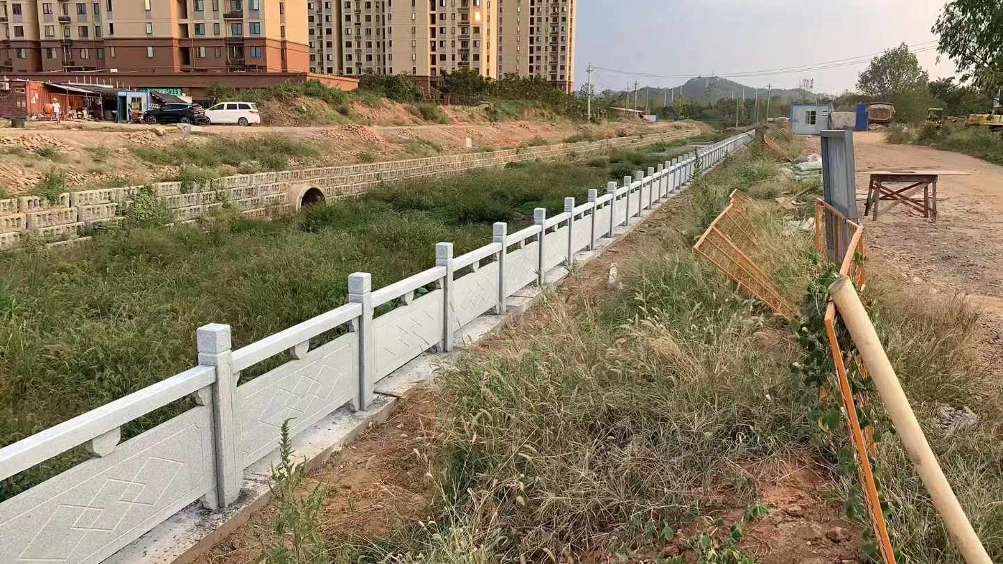 常州 白麻河道栏杆效果展示图
