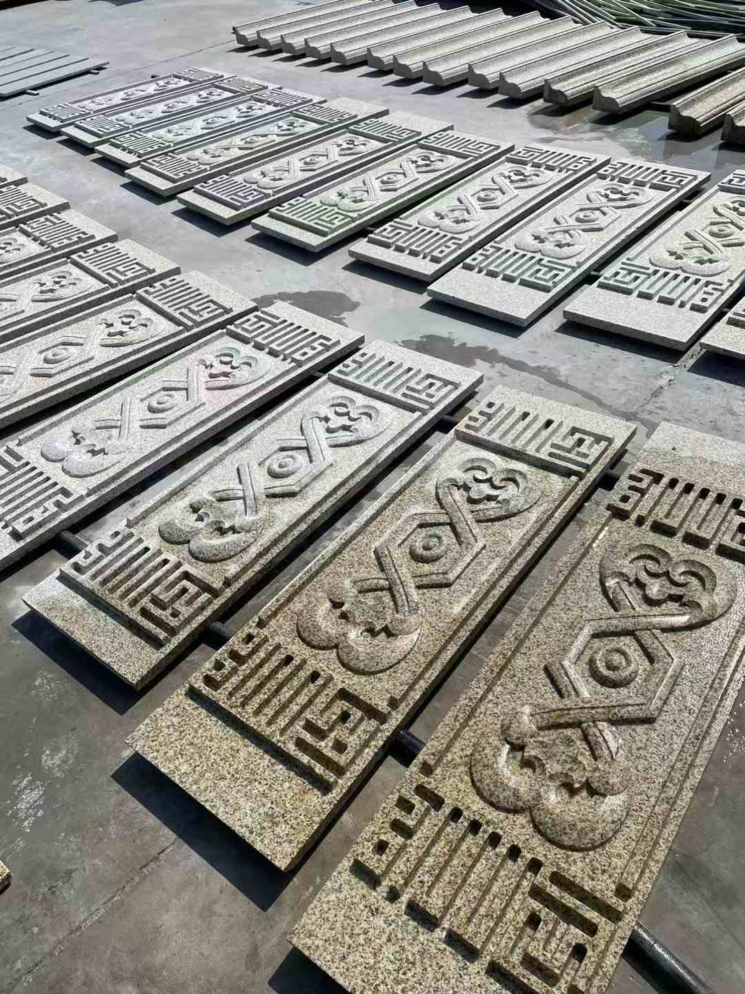 常州 黄金麻花岗岩外墙雕刻板