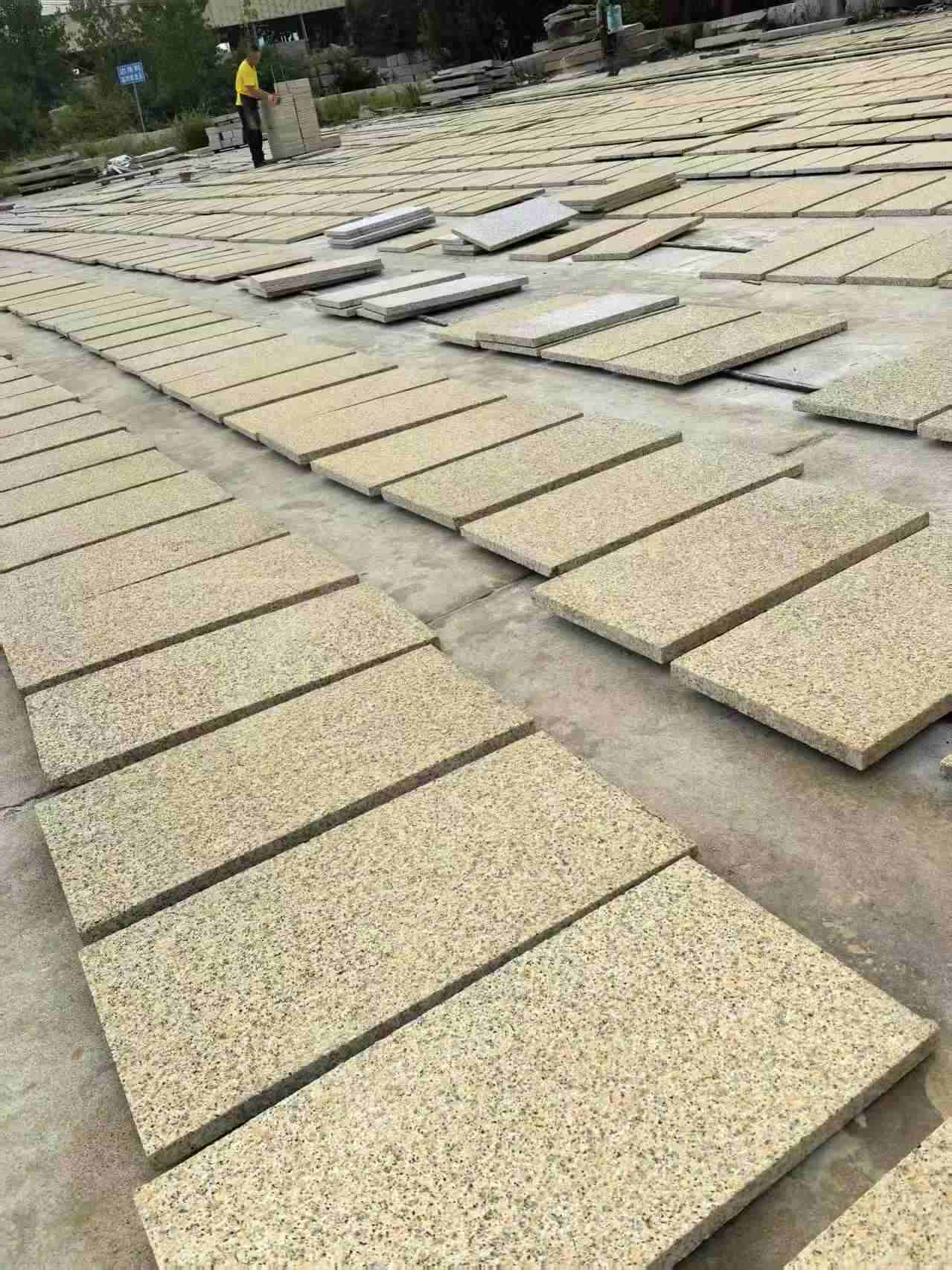 常州 黄金麻荔枝地铺石面排板