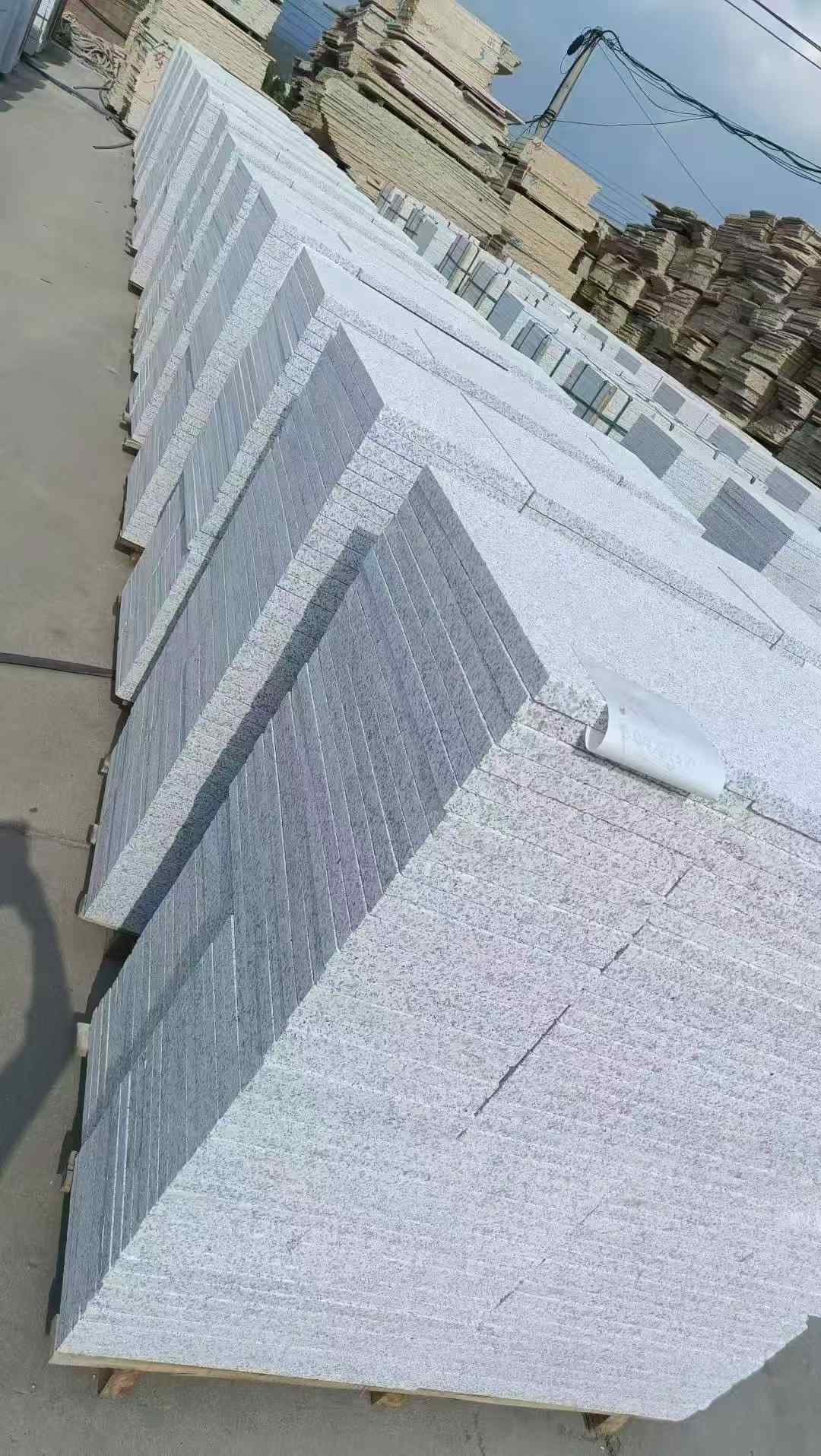 常州 白麻荔枝面花岗岩地铺石