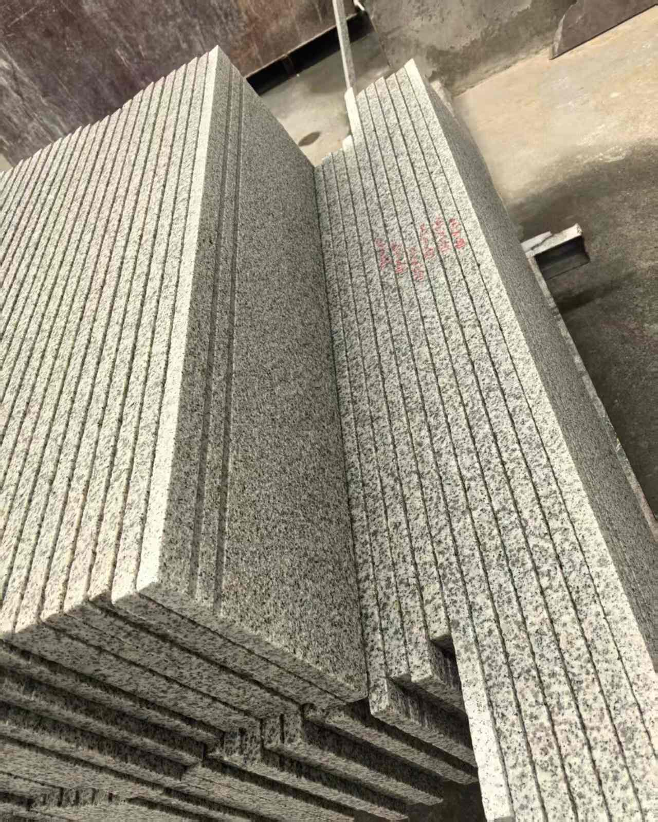 常州 白麻荔枝面花岗岩楼梯踏步