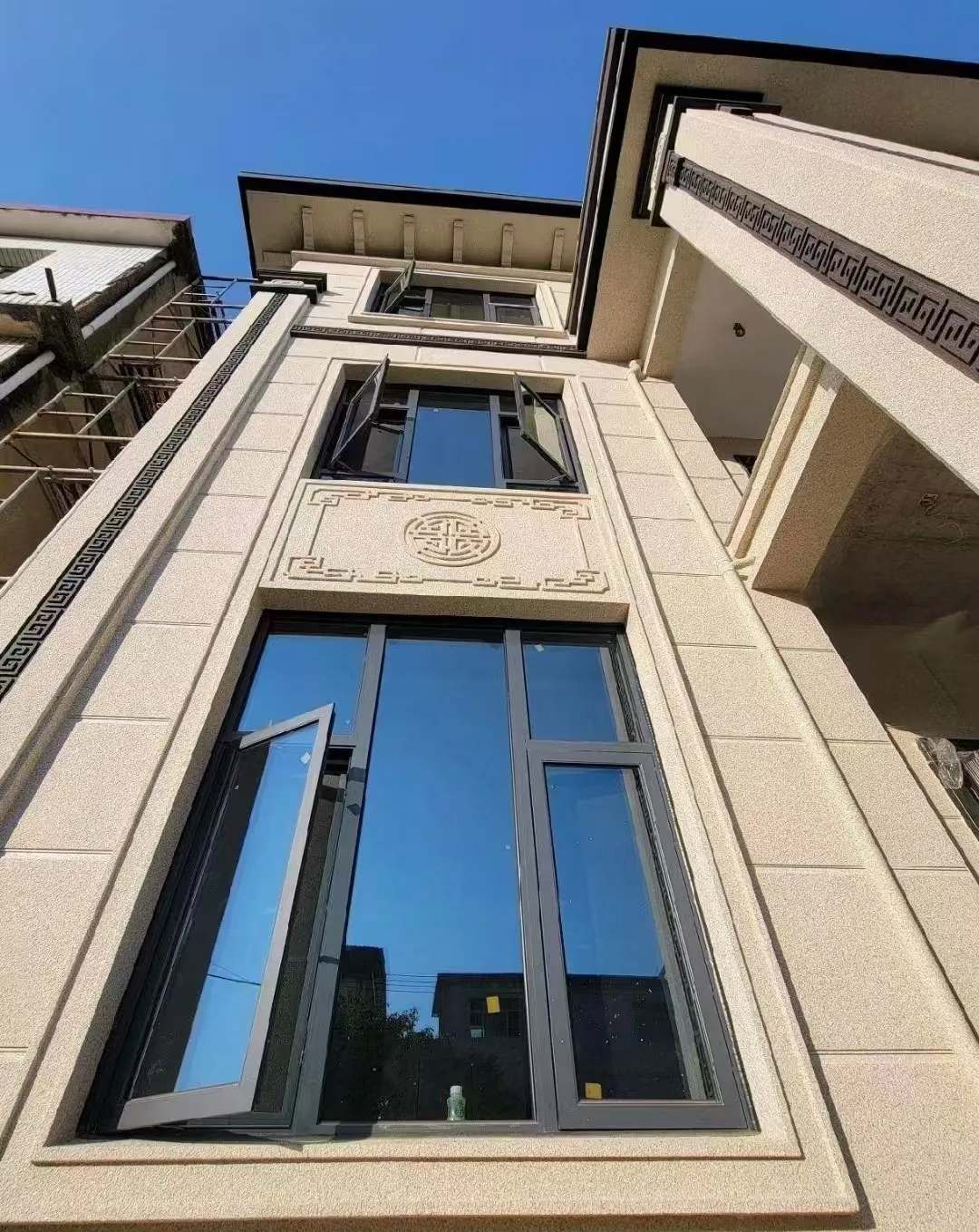 常州 黄金麻荔枝面别墅外墙干挂效果展示