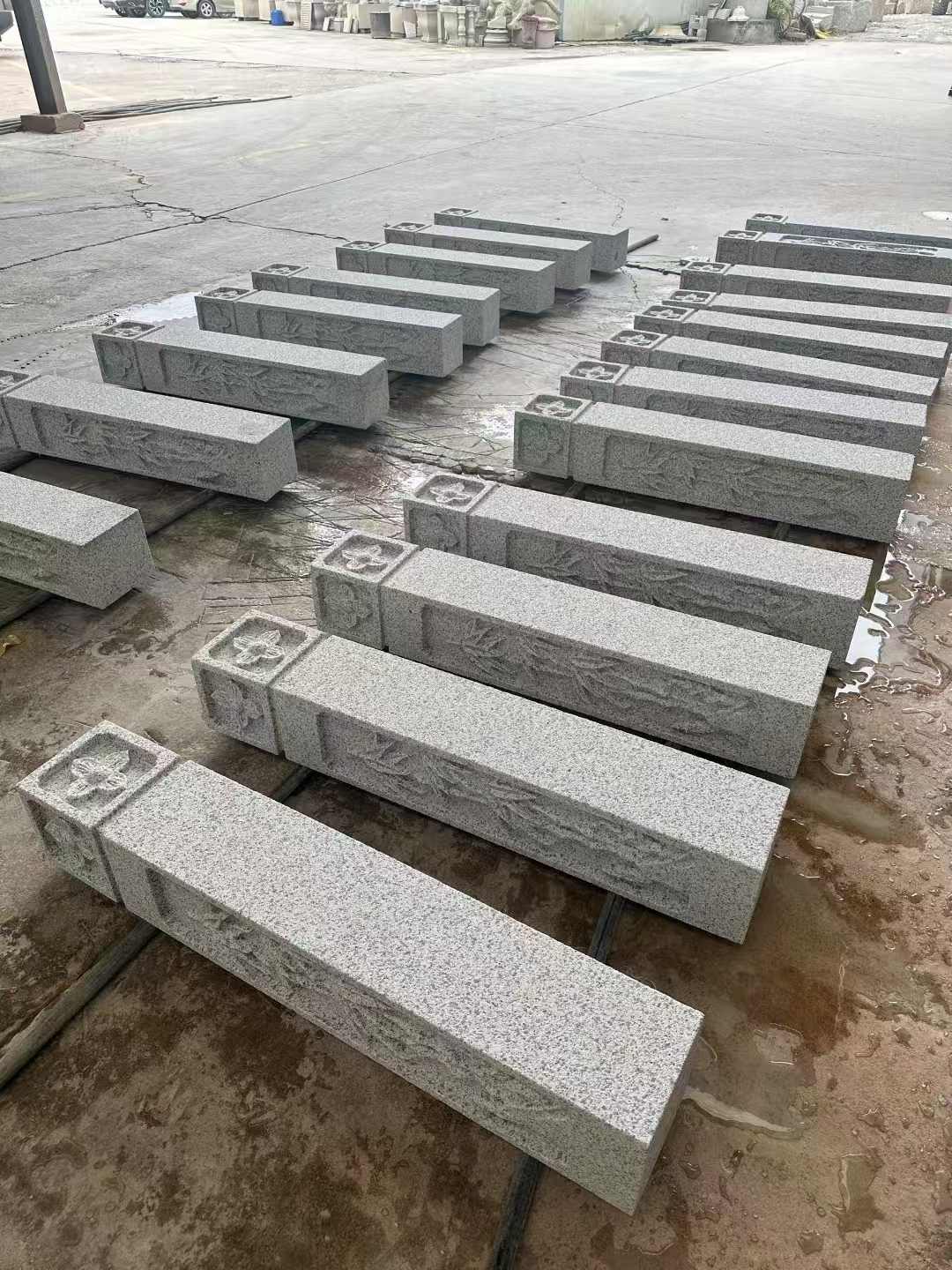 常州 白麻方柱雕花防水