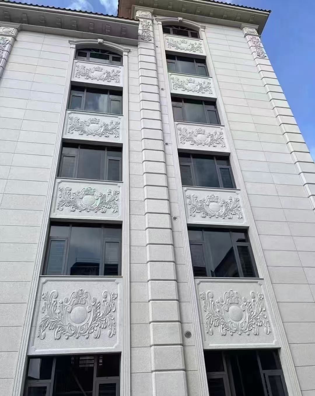 常州 白麻荔枝面花岗岩别墅外墙干挂