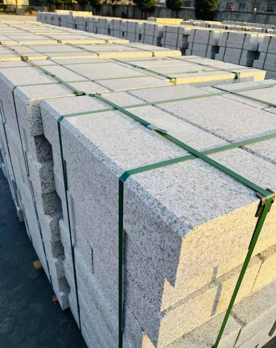 常州 白麻花岗岩路沿石，马路牙子，路缘石，平石，立缘石等