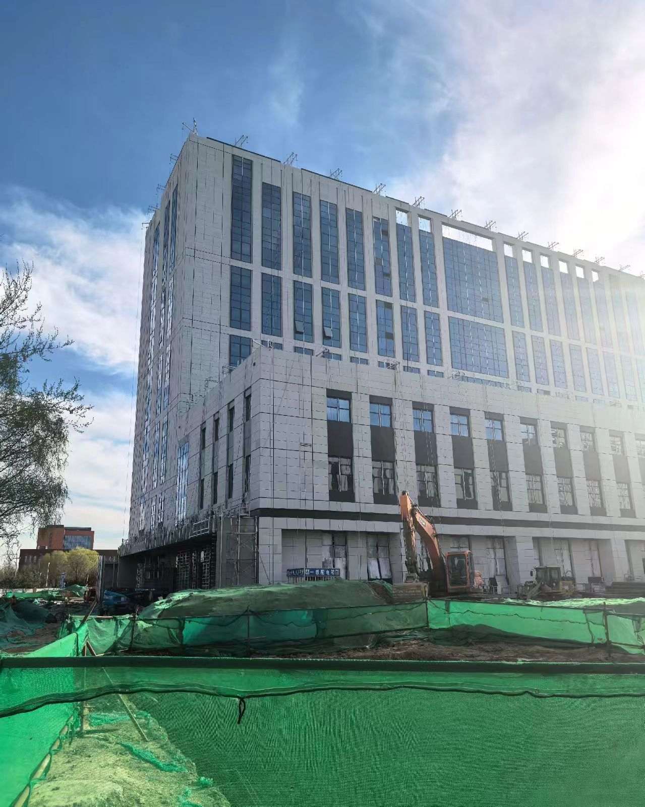 常州 白麻花岗岩石材外墙干挂